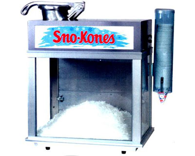 Sno Kone Shaved Ice Machine